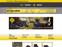 Tablet Screenshot of elguardian.com.ar